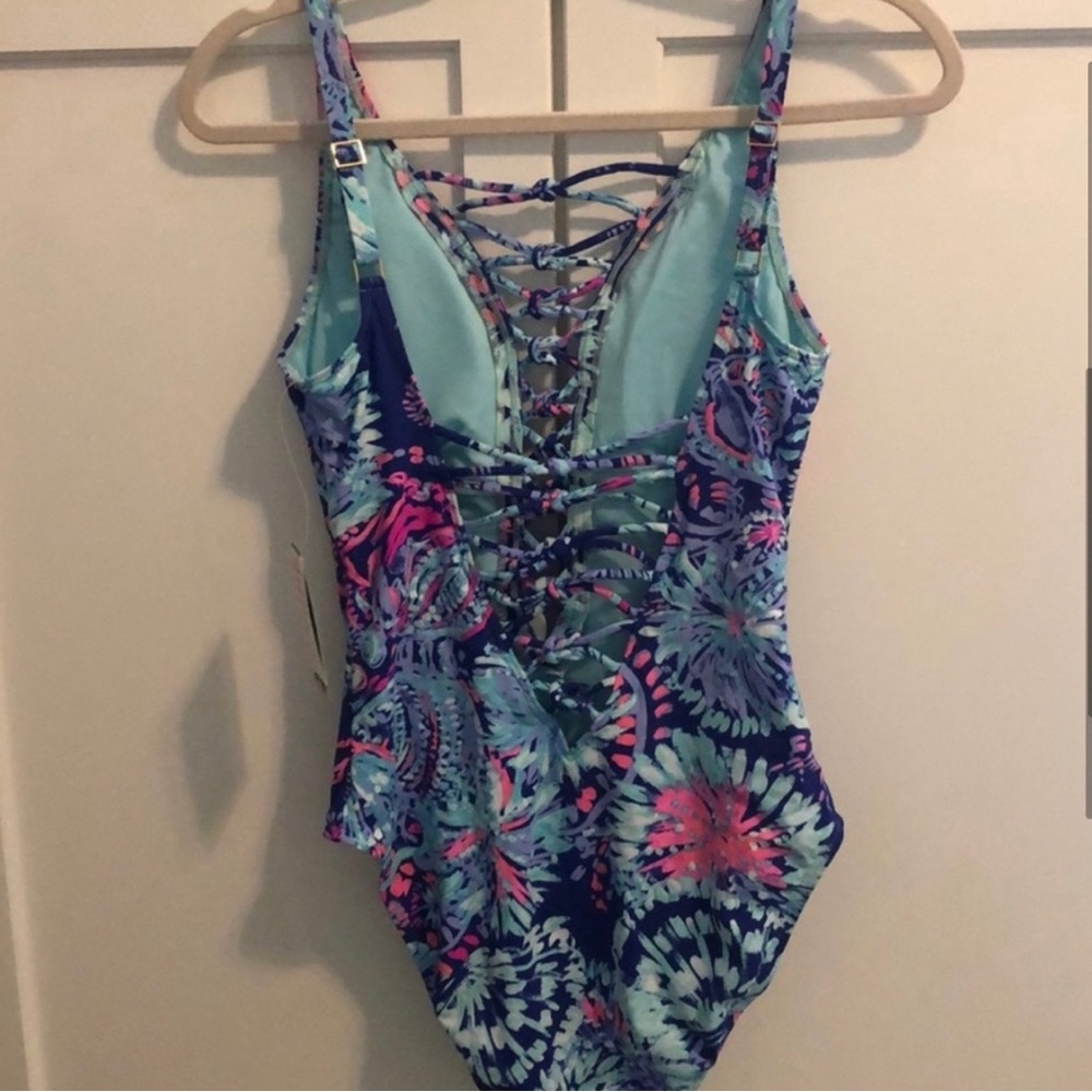 HTF RARE Isle Lattice Gypsea Girl NWT Twighlight Blue. Size 6. - Picture 3 of 3